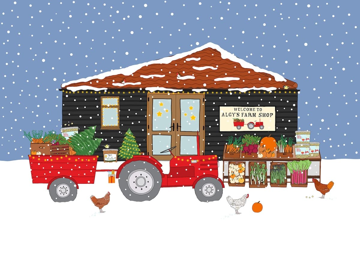Algys Farm Shop illustration