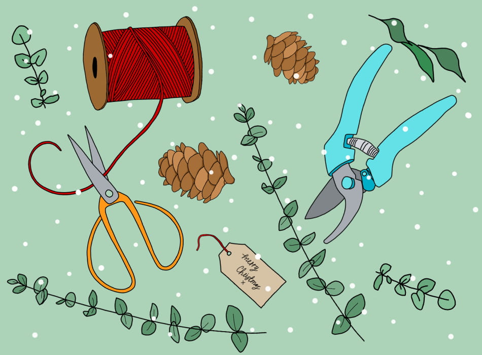 Holkham craft items illustration