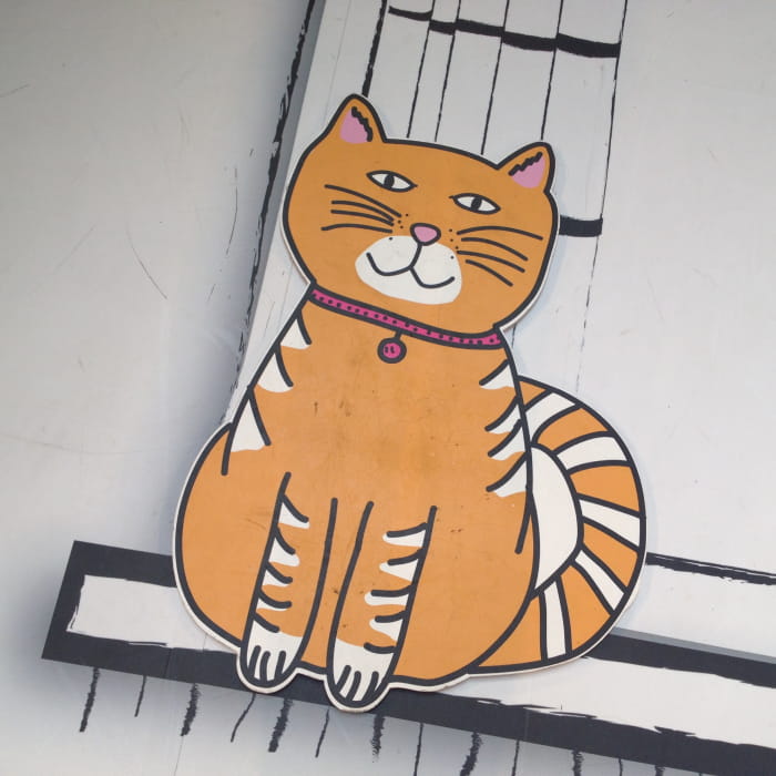 Cat prop created from an illustration