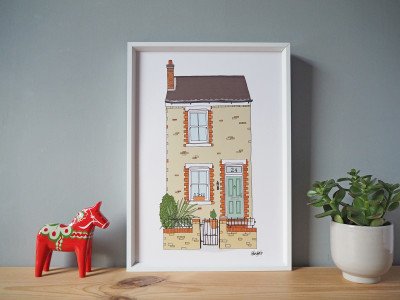 house-portrait-illustration-print